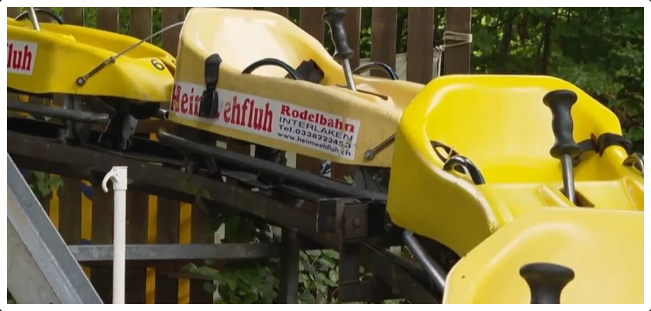 Benützungsverbot für die Rodelbahn Heimwehfluh