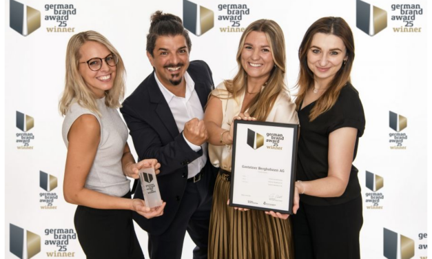 Gasteiner Bergbahnen gewinnen German Brand Award 2025 dank innovativer Zwei‑Marken‑Strategie