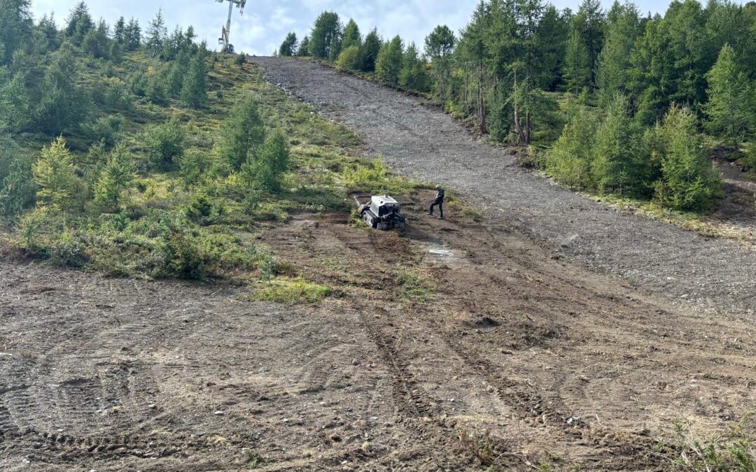 Raptor 100 im Skigebiet: Vielseitiger Helfer für Sommer und Winter