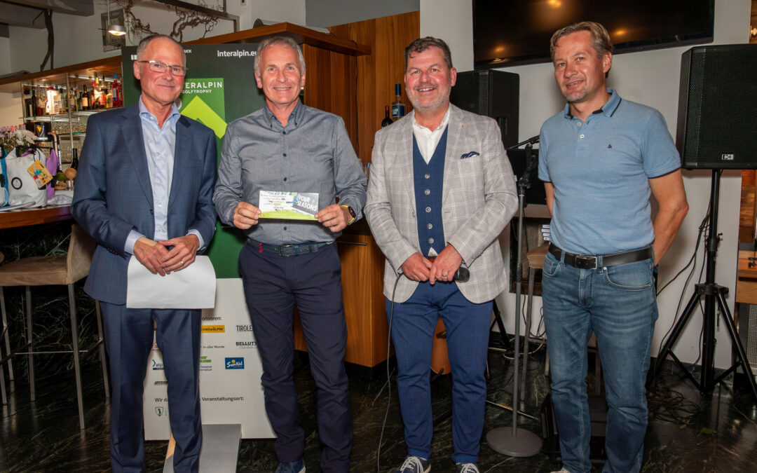 INTERALPIN Golftrophy: Stimmungsvoller Turniertag in Igls