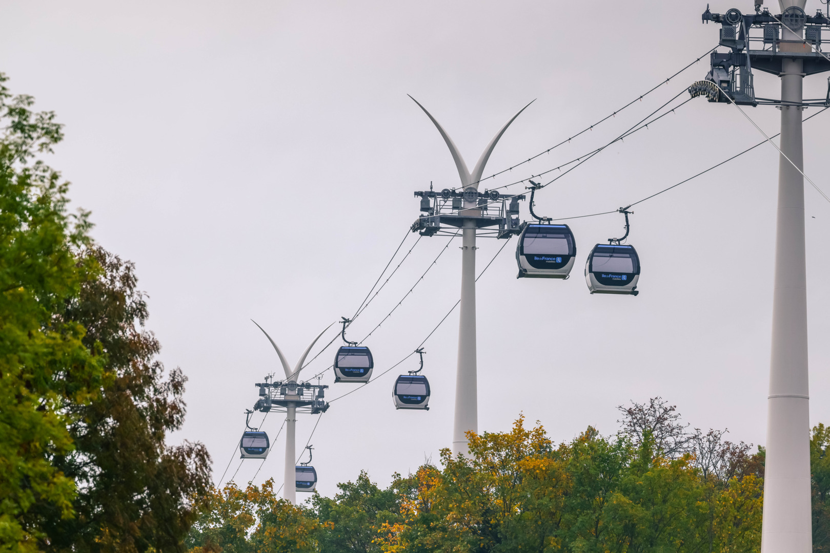 Cable C1 – Affiche et Alignement cabine tt Gare