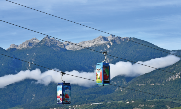 Materialseilbahn der besonderen Art
