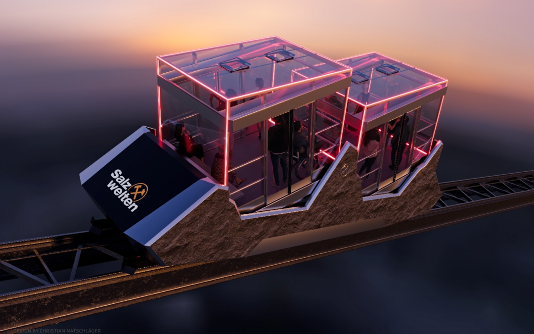 Standseilbahn „60-FUL-Salzbergbahn“ im neuen Design