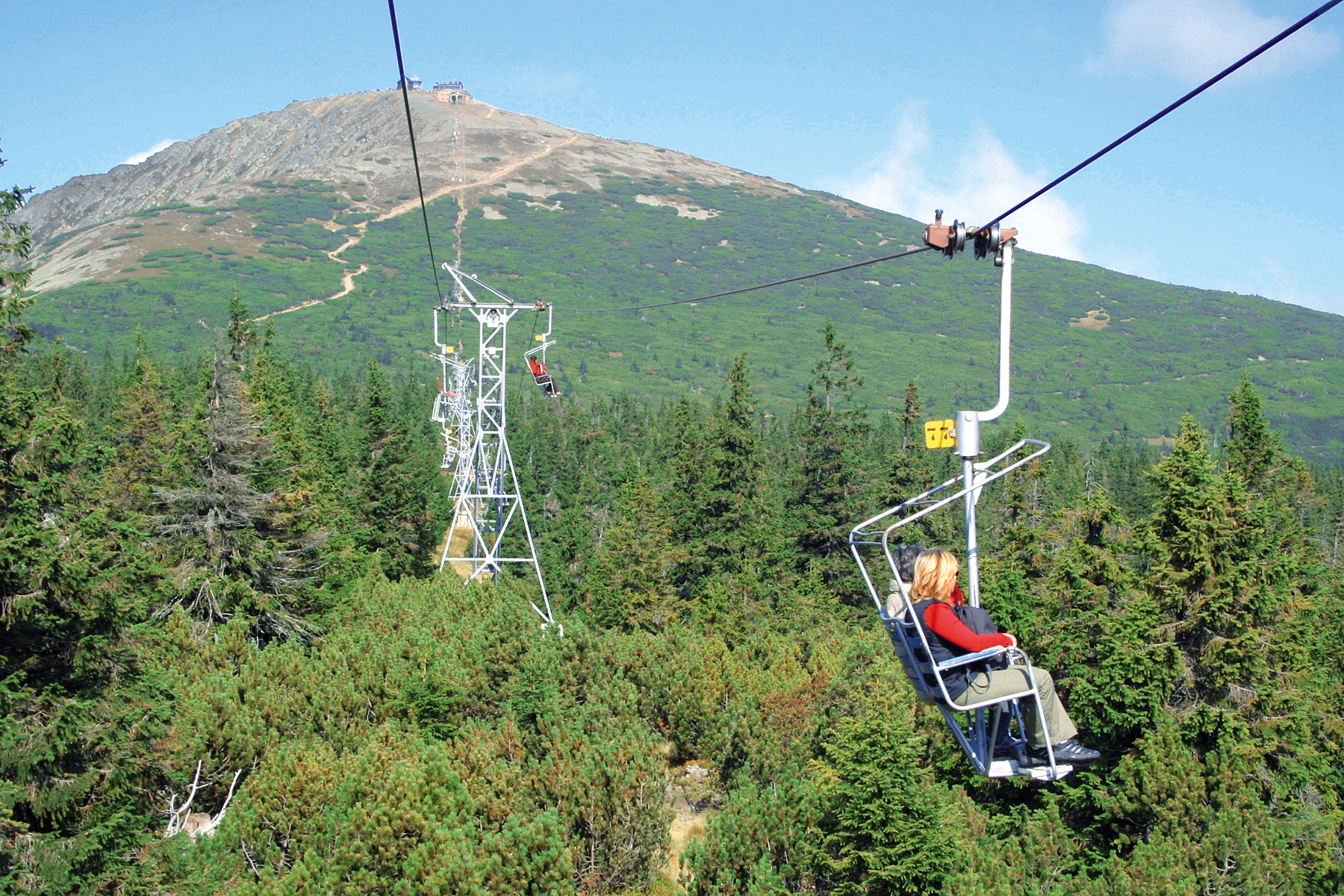 Sněžka – neue Seilbahn auf den höchsten Berg Tschechiens