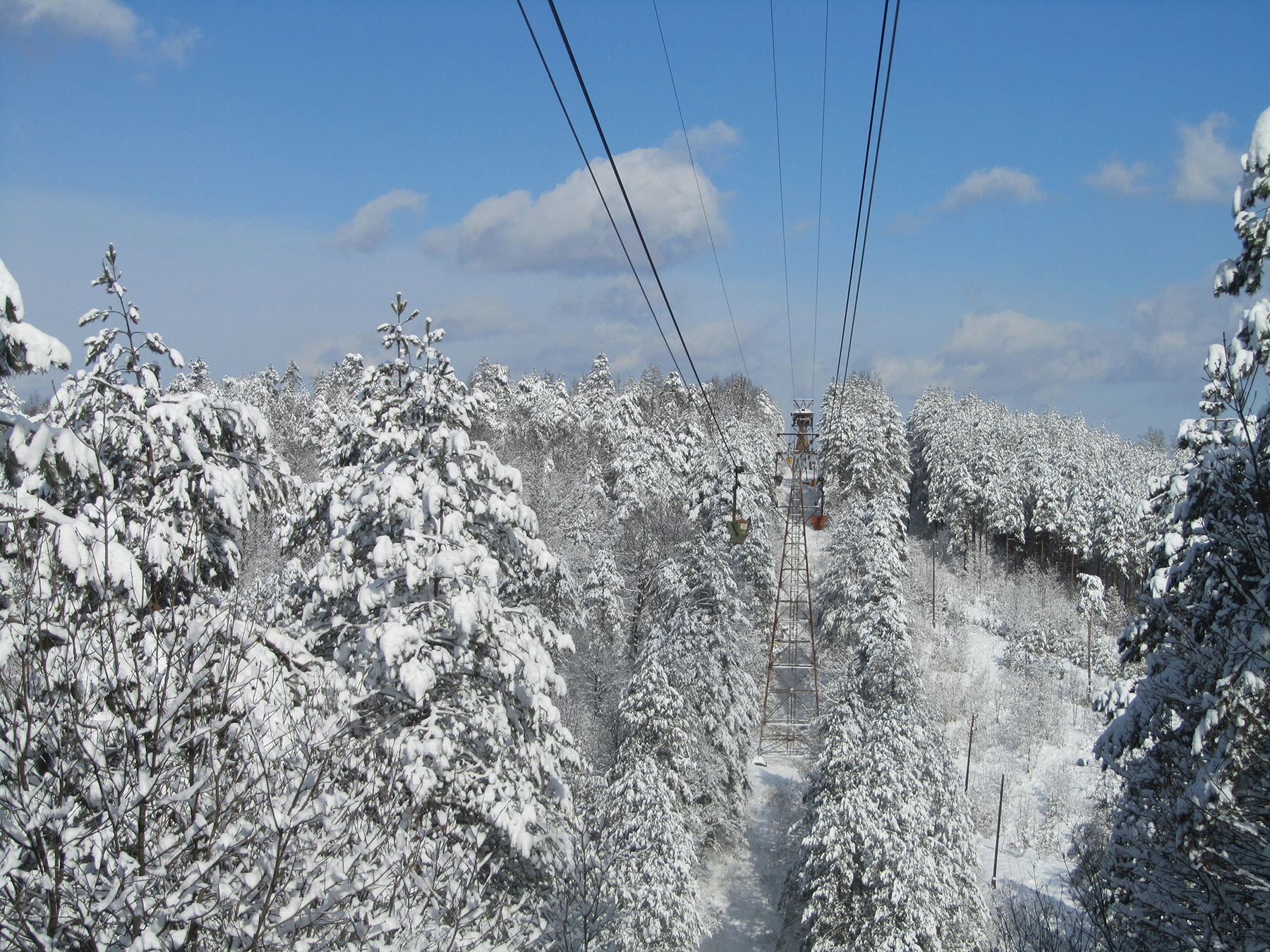 Österreichische Stahlseile für Materialseilbahn in Bosnien