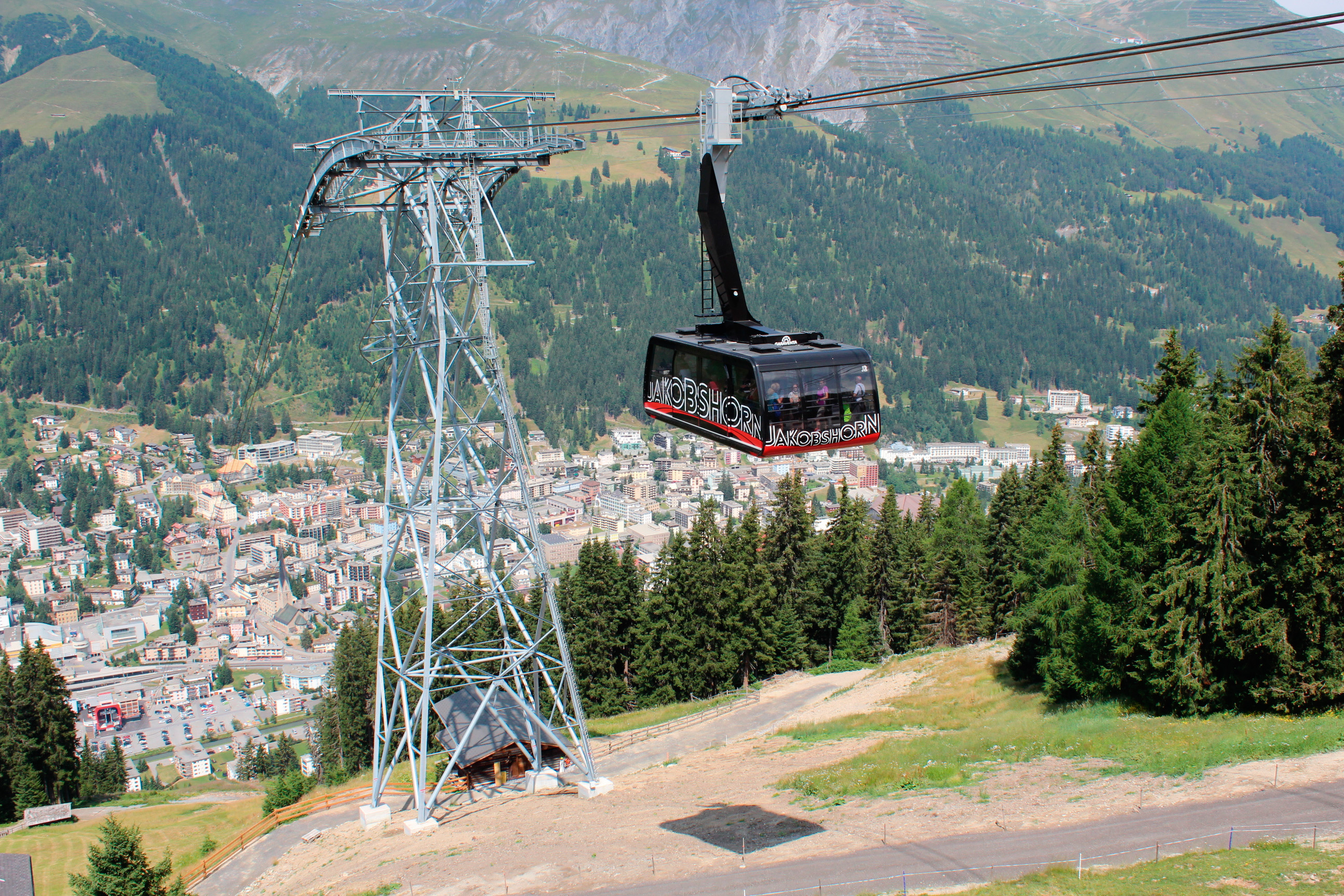 Dritte Seilbahngeneration zur Ischalp in Davos