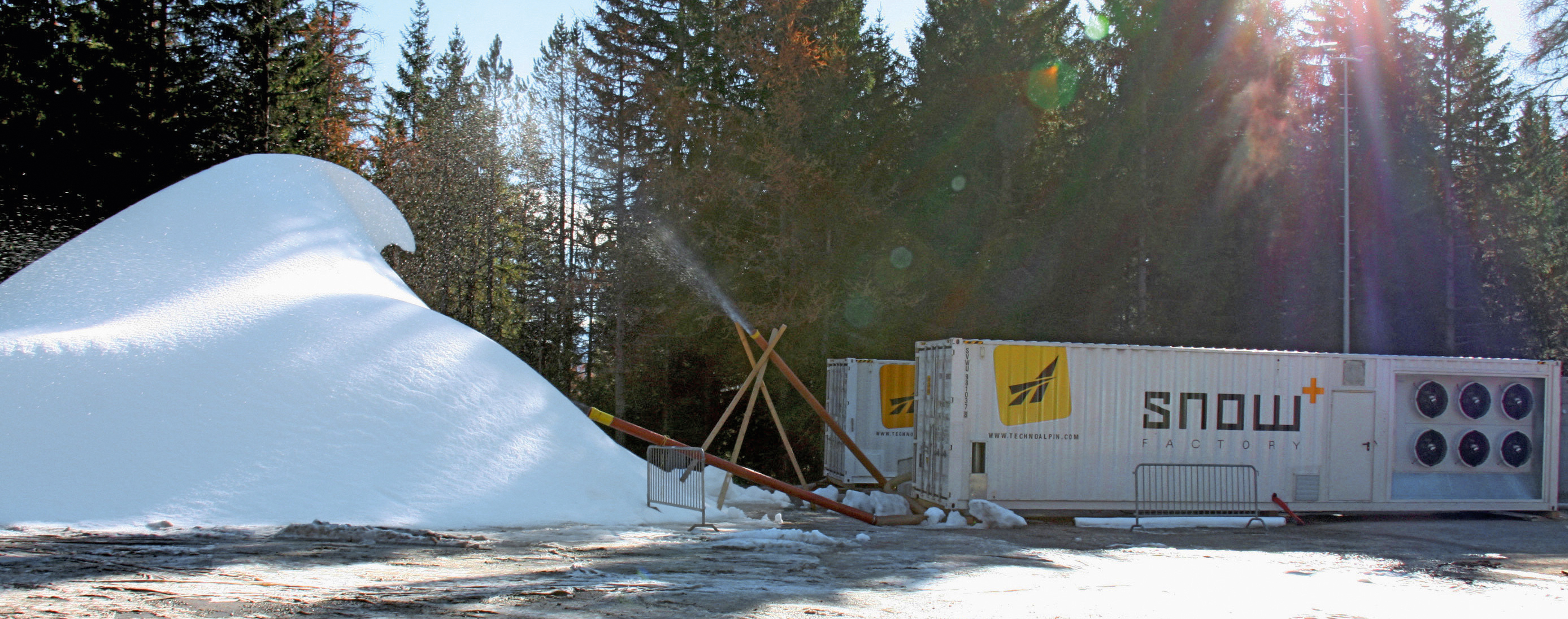 Premiere für Snowfactory in der Schweiz