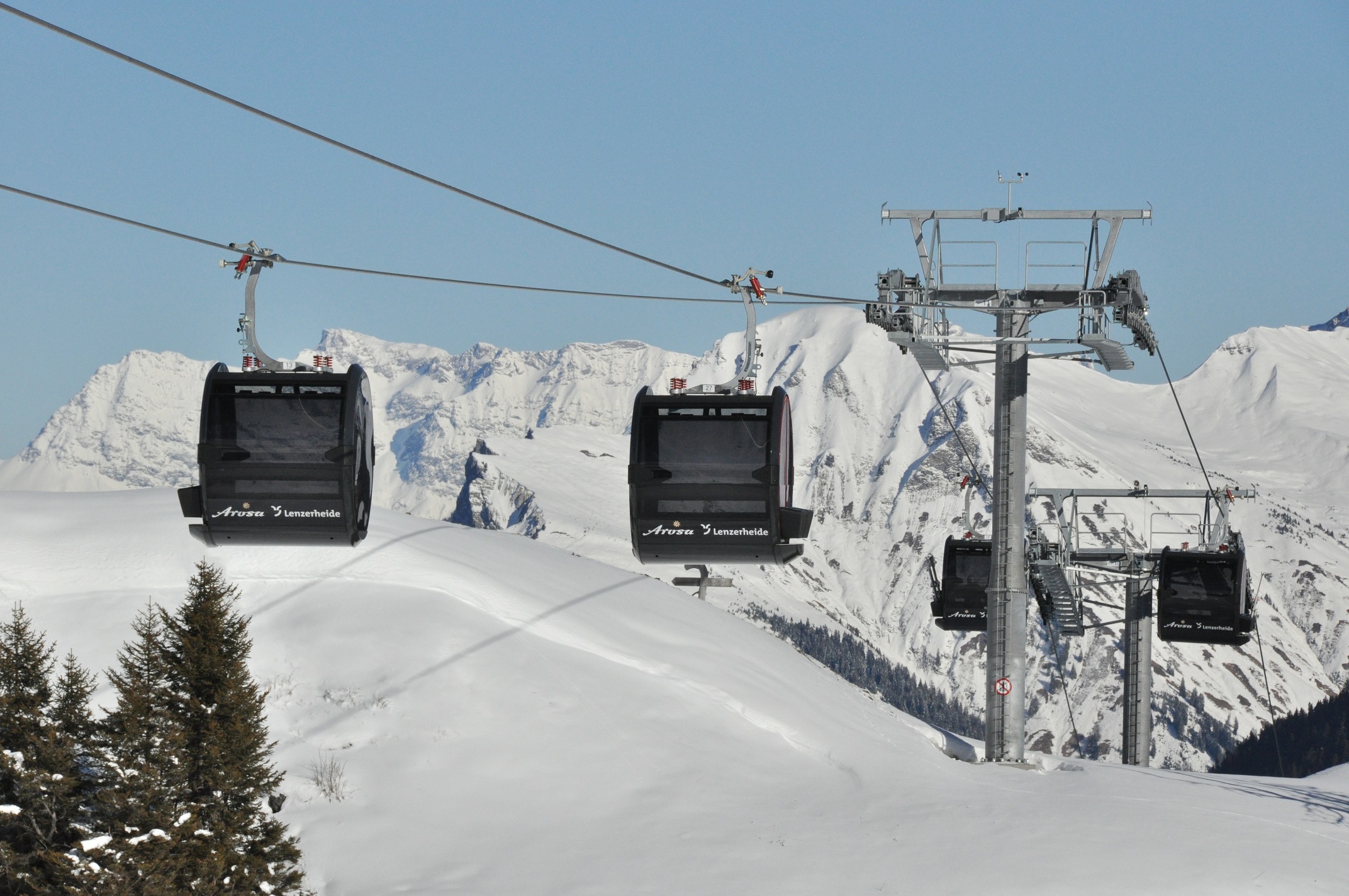 Erfolgreiche Premiere im Skigebiet Arosa-Lenzerheide