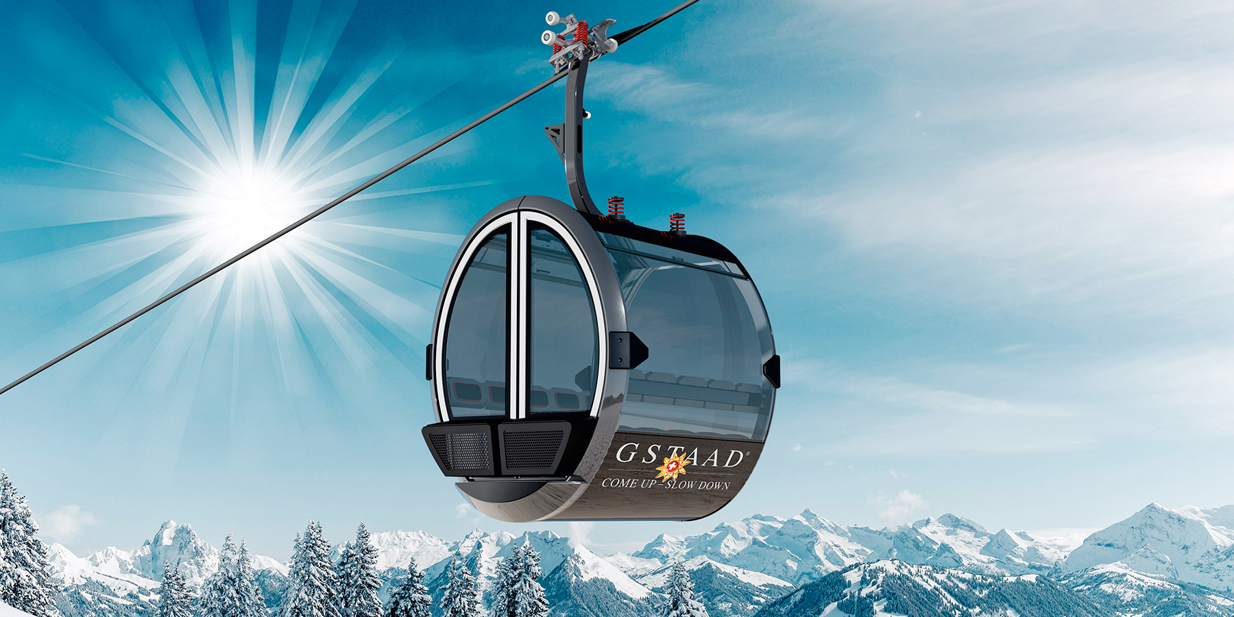 Kabinenbahnprojekt für Gstaad