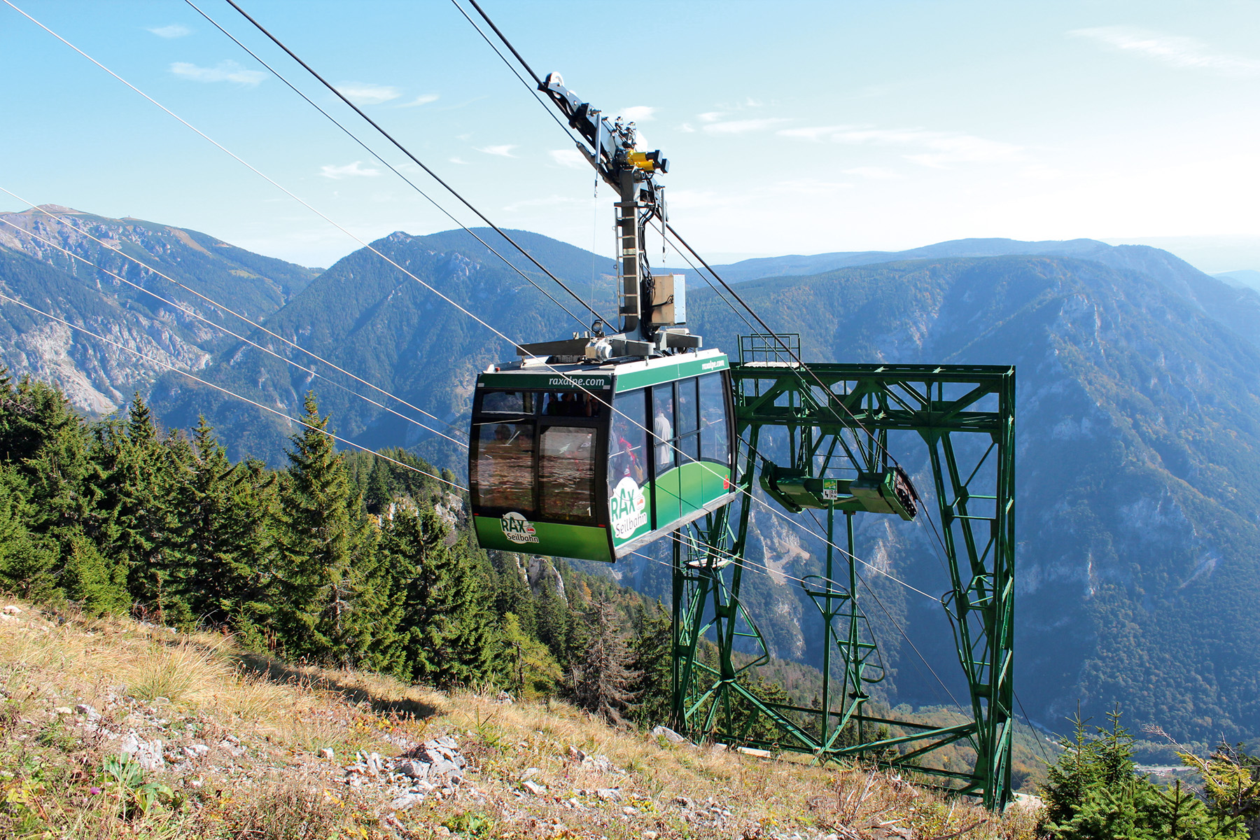 90 Jahre Raxseilbahn –  Facelift der „alten Dame“