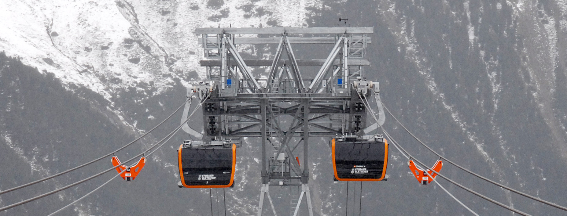 3S- statt 2S-Bahn am Stubaier Gletscher