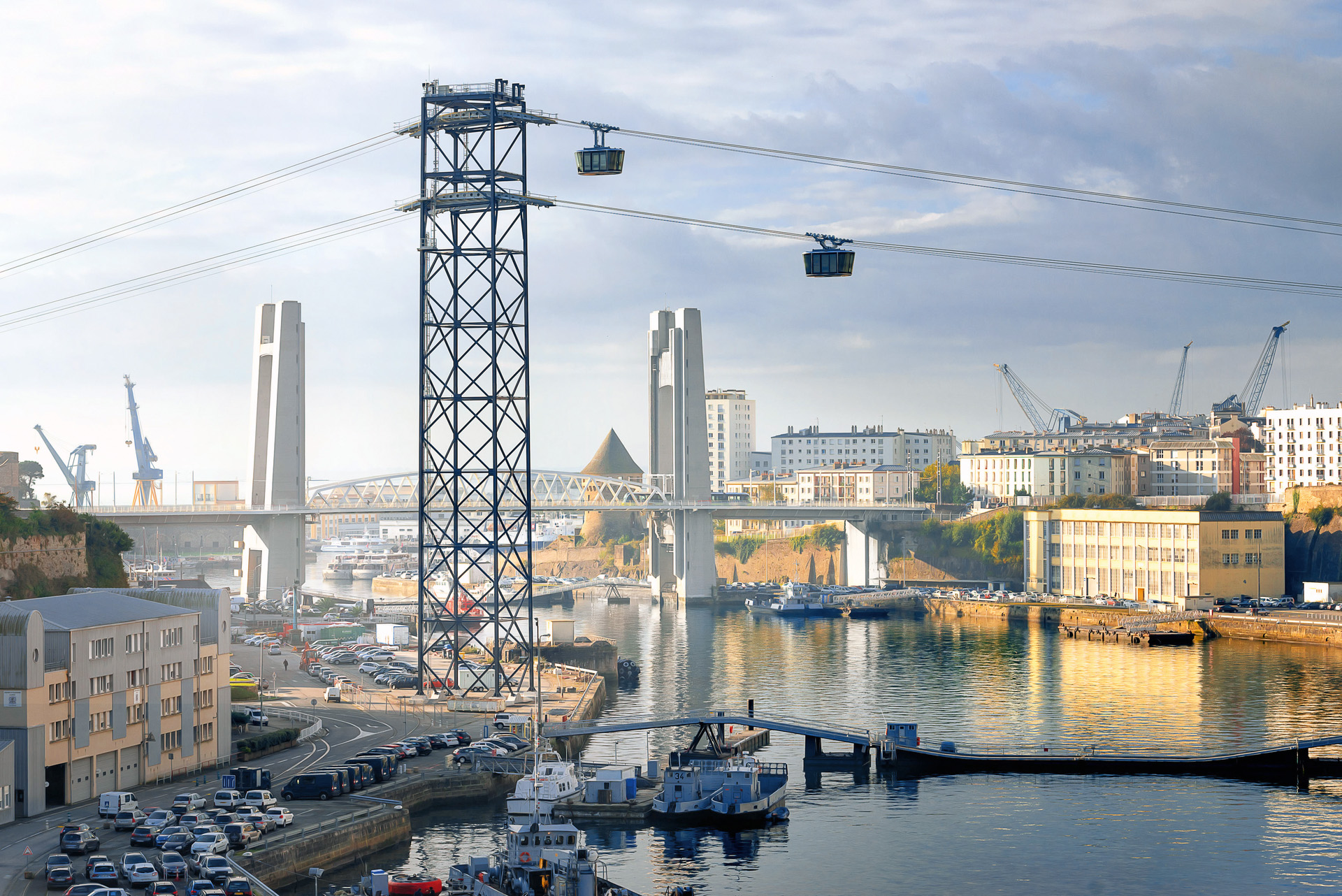 Erste urbane Seilbahn  in Frankreich