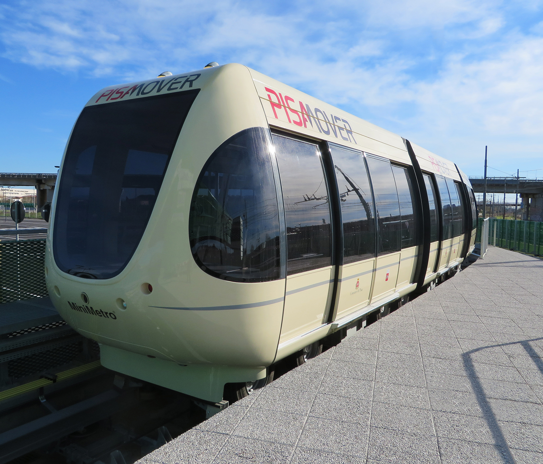 Minimetro hält Einzug in Pisa