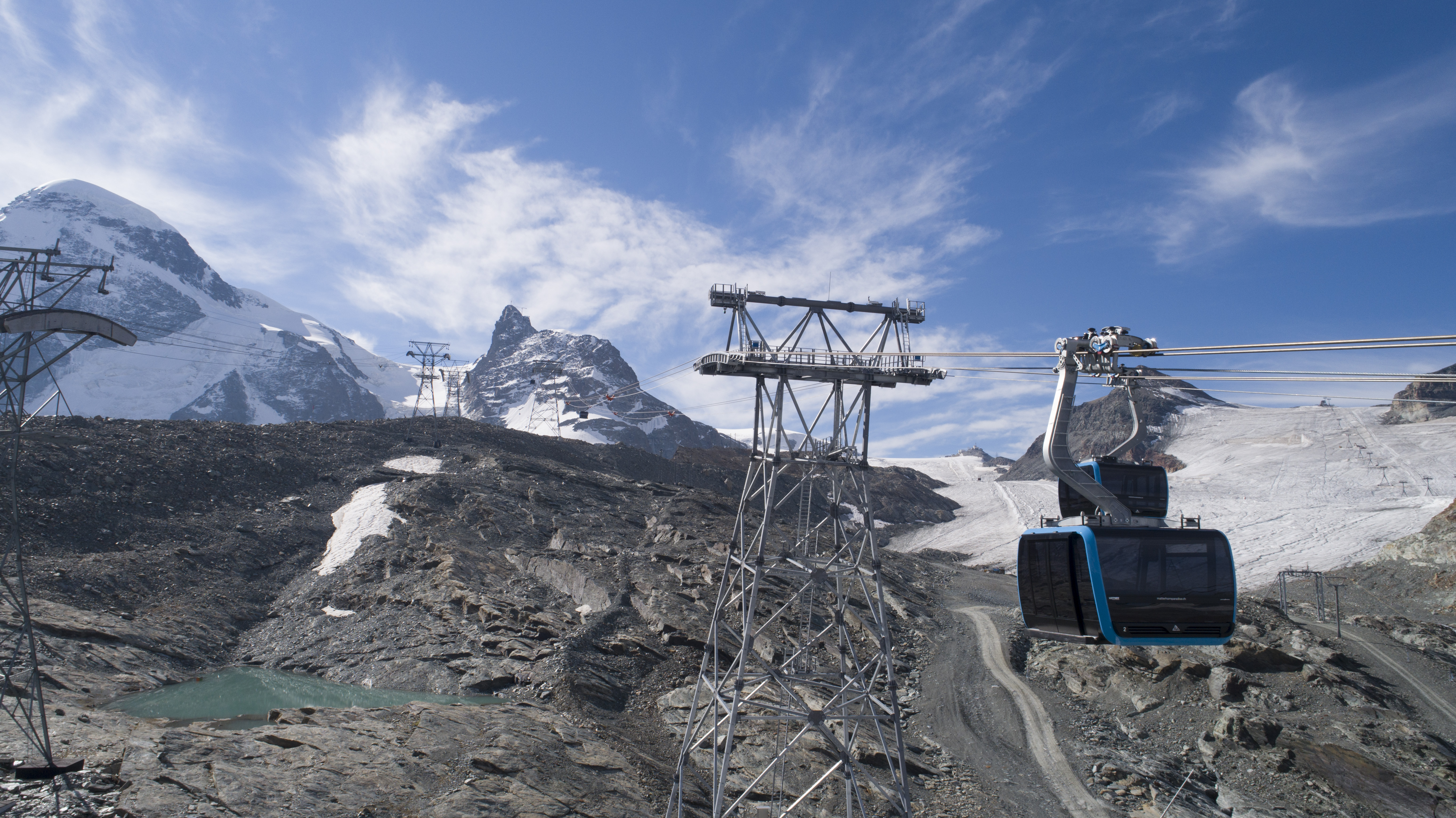 Seilbahn der Superlative von LEITNER ropeways in Zermatt setzt neue Maßstäbe