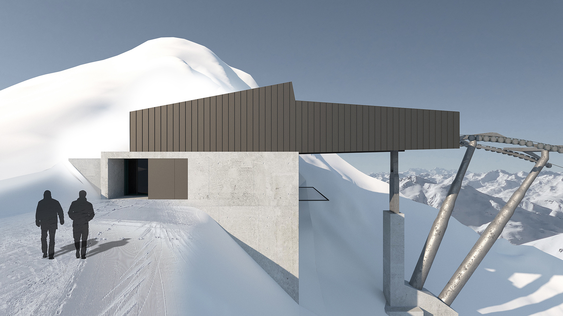 Baubeginn für neue Weißseejochbahn am Kaunertaler Gletscher