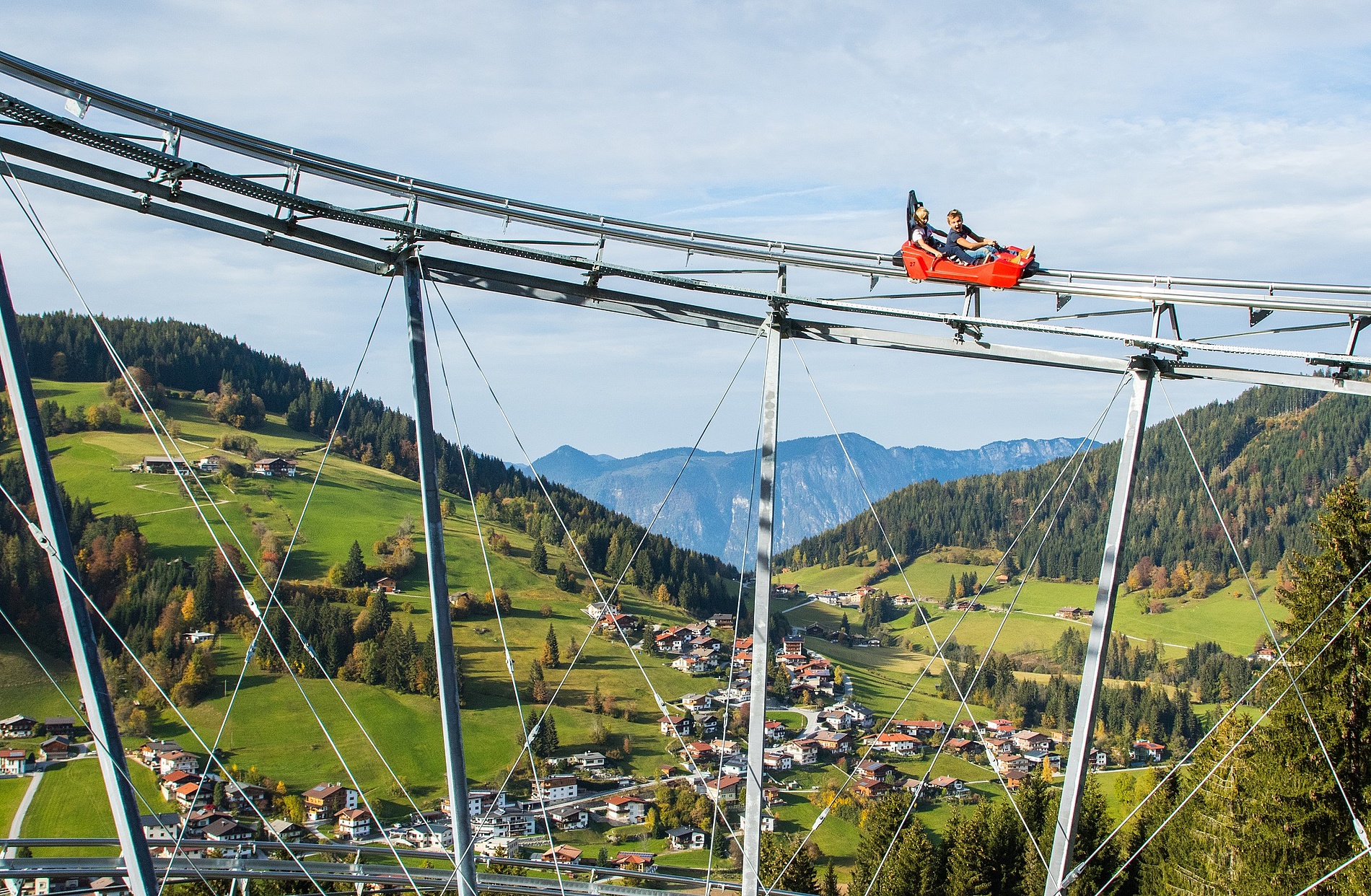 Neue Sommerrodelbahn in Wildschönau gestartet