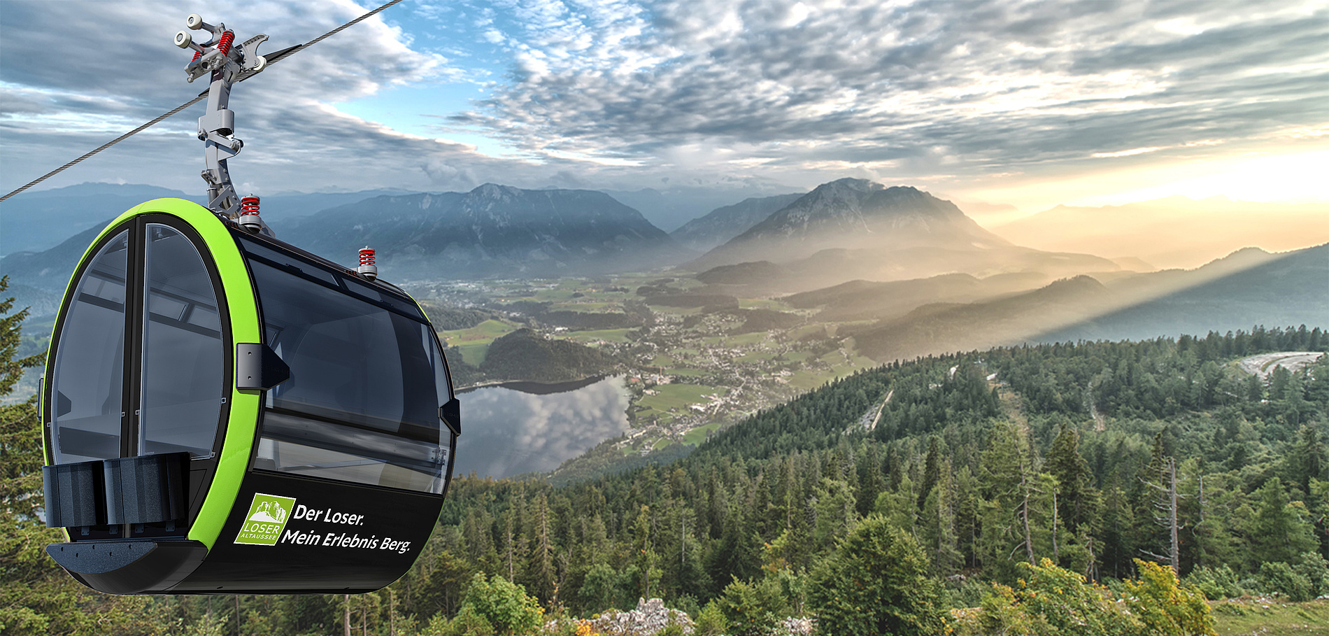 Loser Bergbahnen investieren 25 Mio. in neue 10er-Panoramabahn