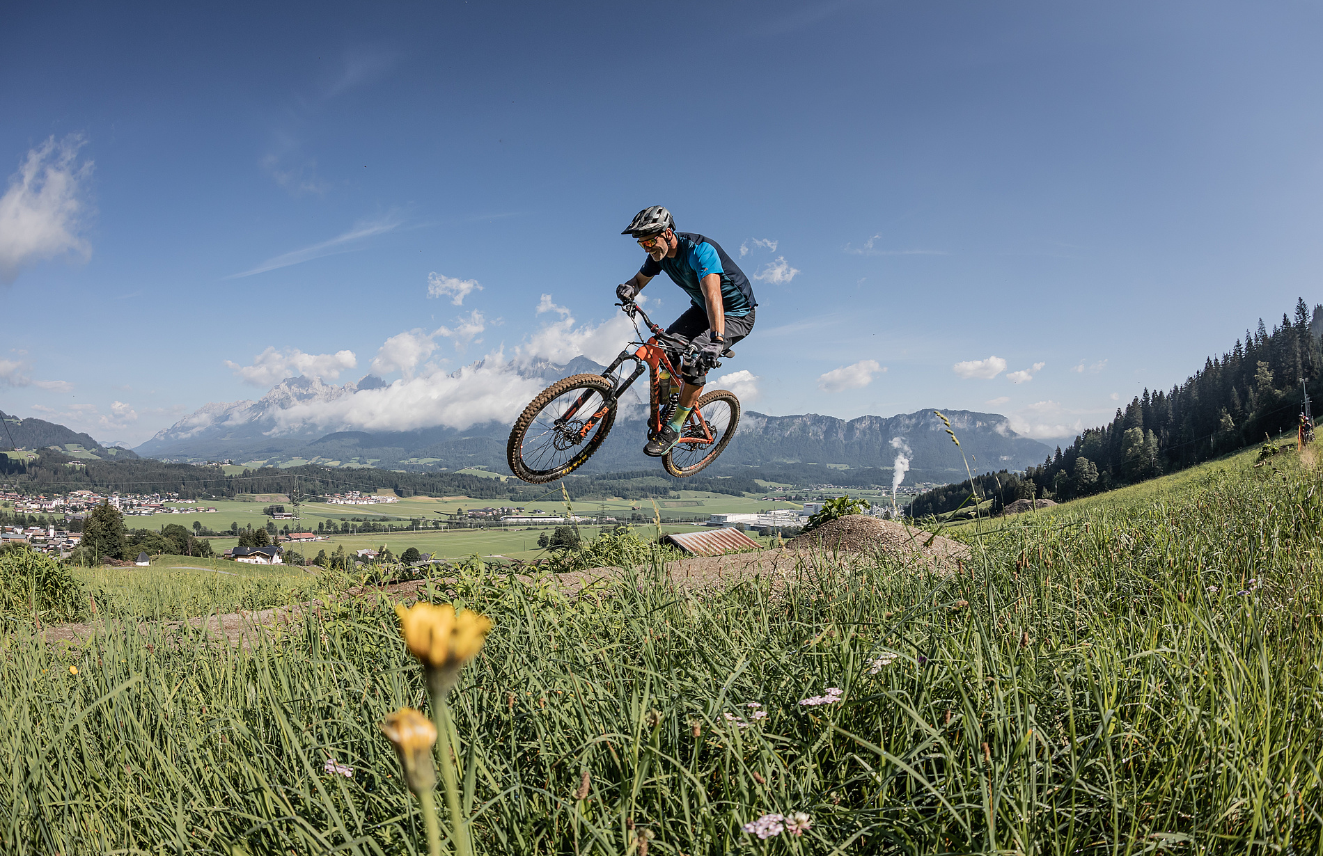 Neuer Bike-Schlepplift in Tirol