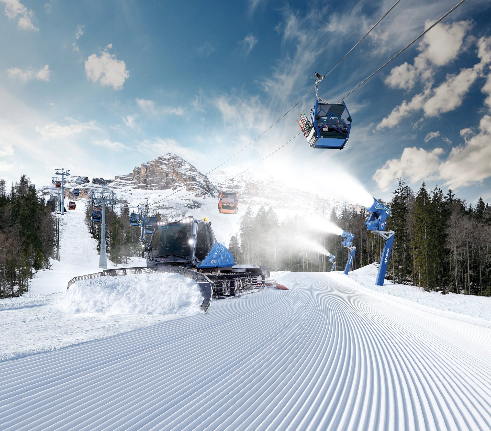 HTI-Unternehmen unterstützen Ski-WM Cortina 2021