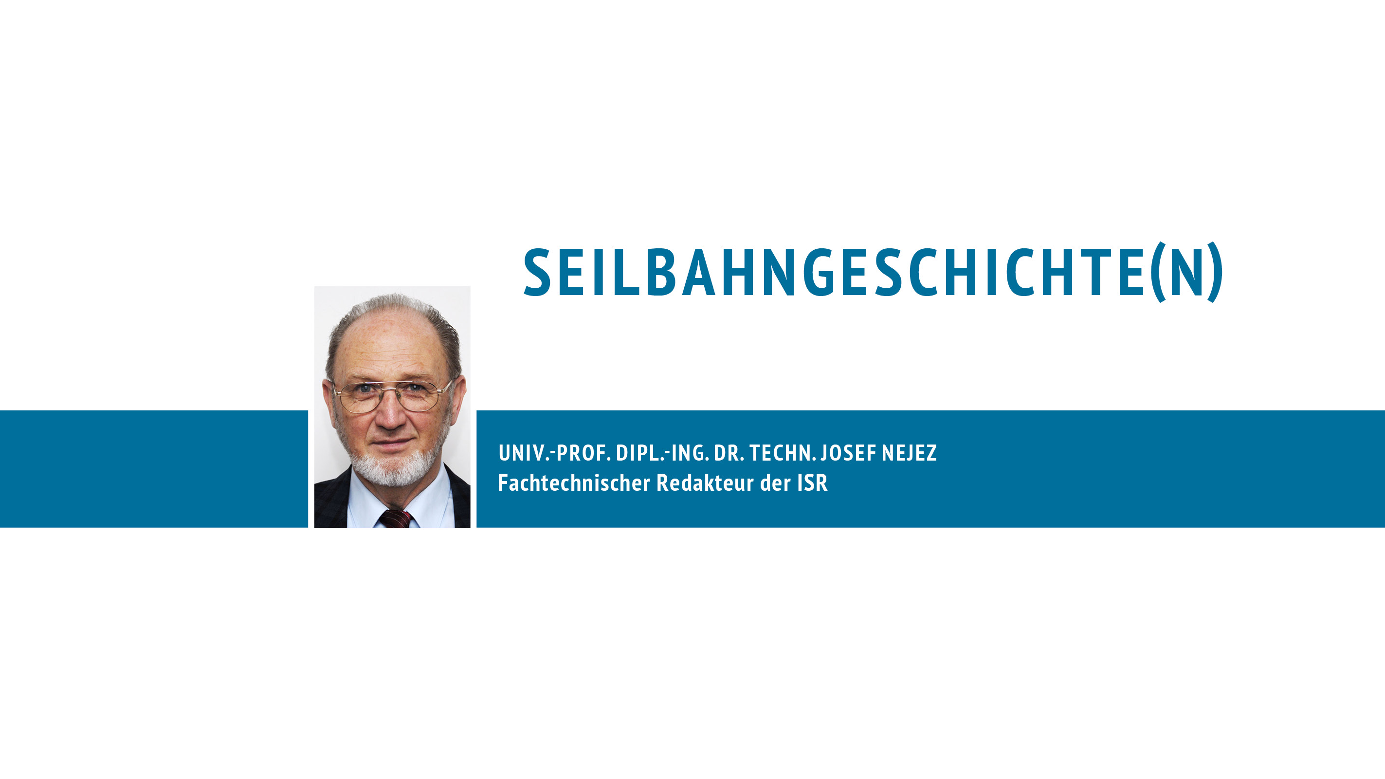 „Neue Erkenntnisse über Seilbahnseile“ (1970)