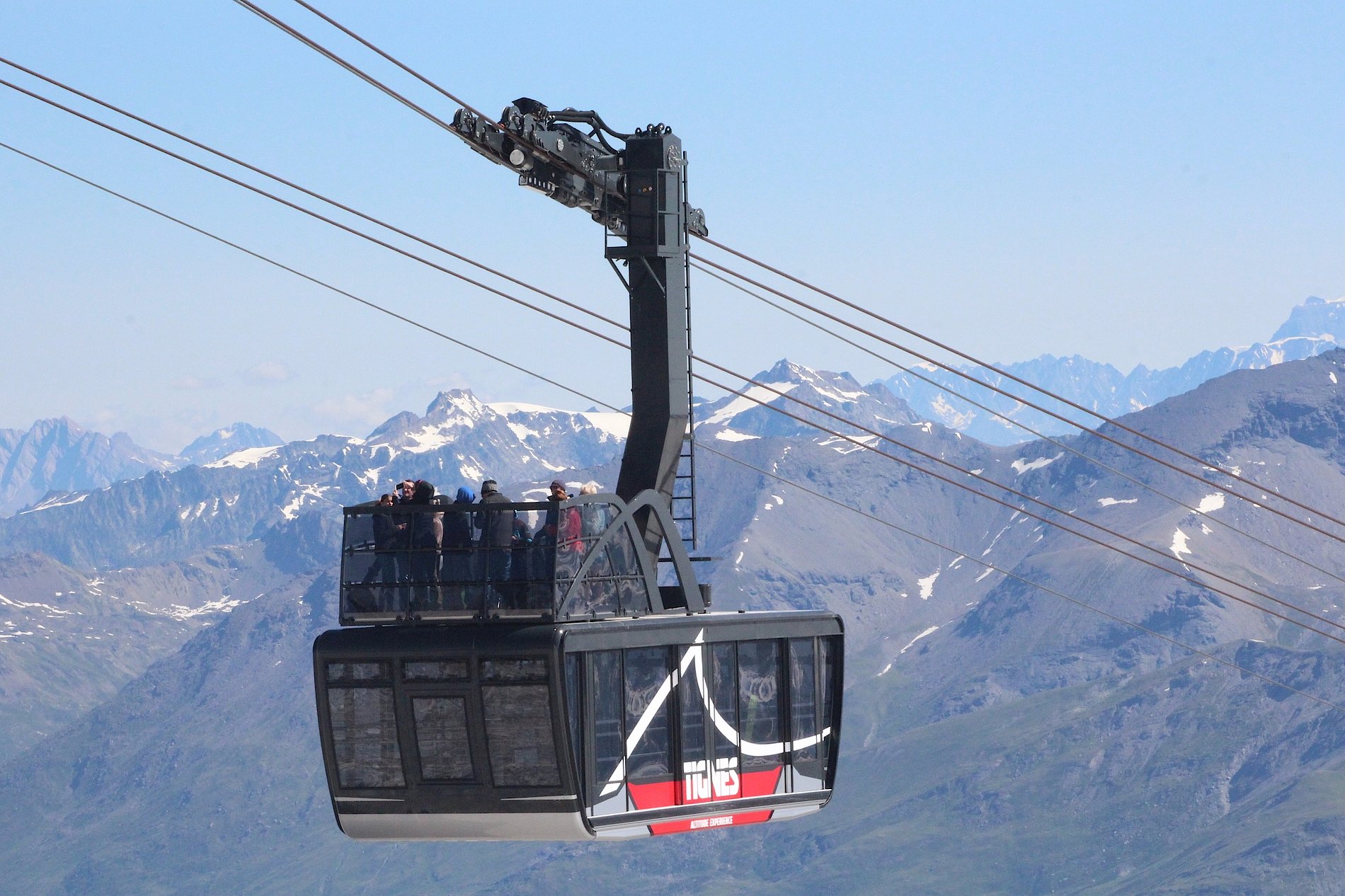 Auf dem Balkon zum Gletscher