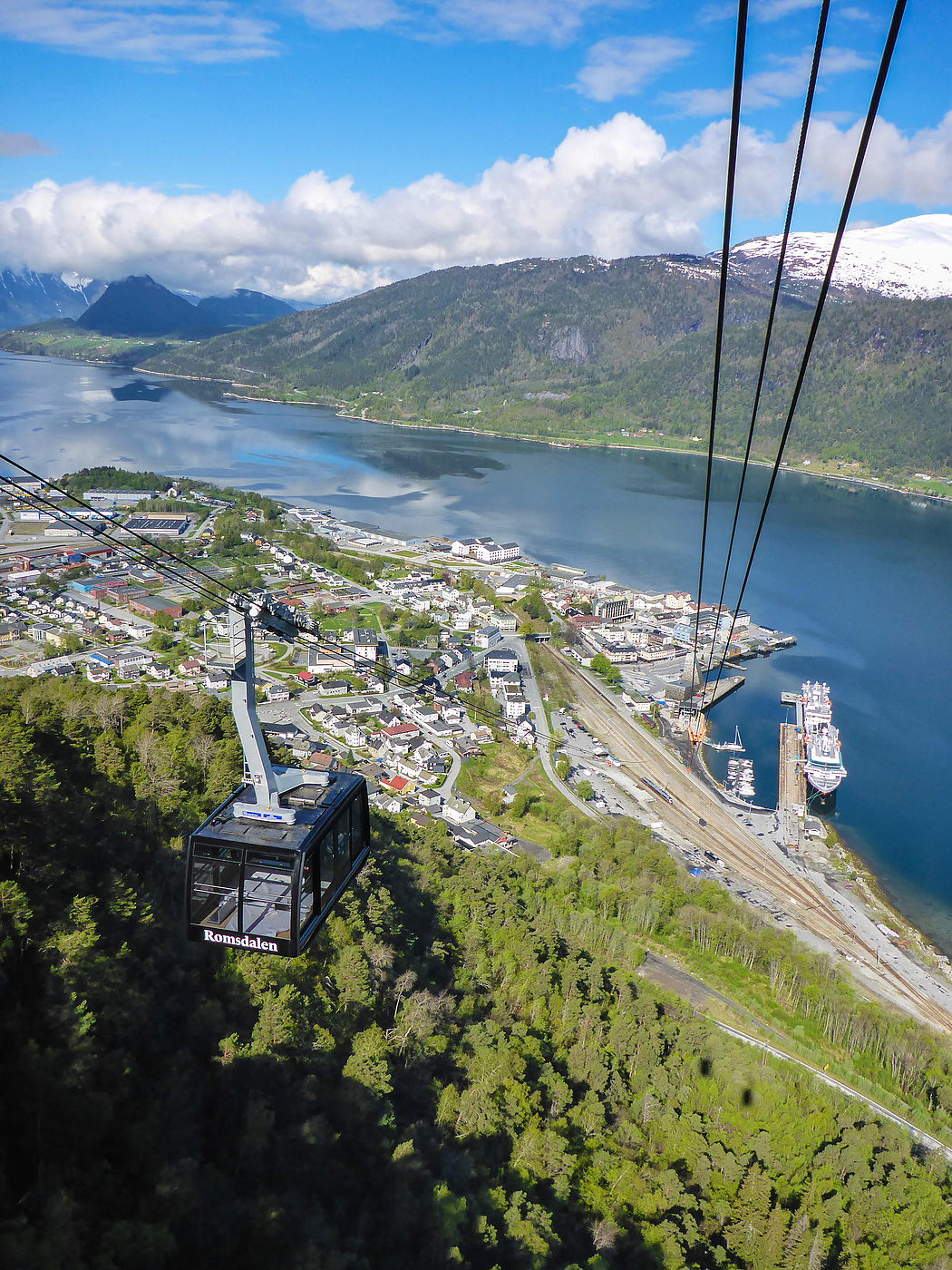 Neue Pendelbahn in Norwegen