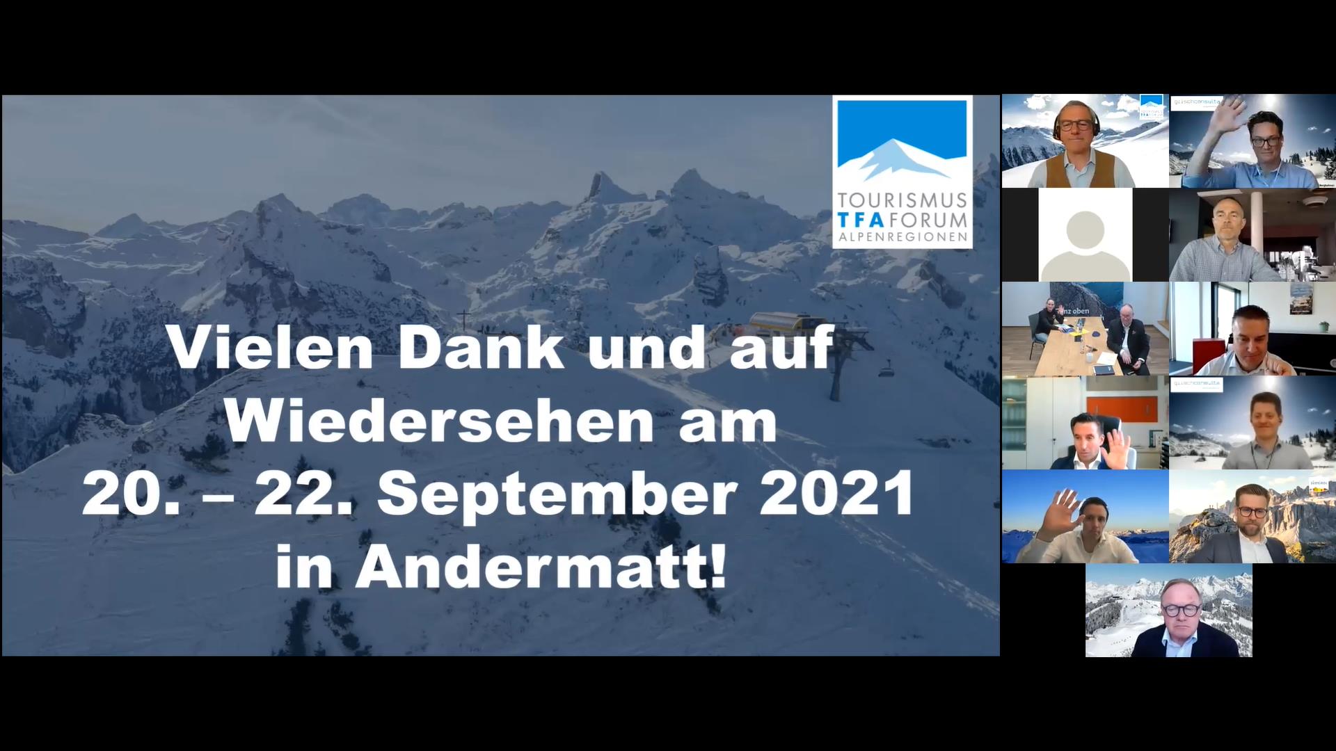 TFA MeetingPoint zeigt wirtschaftliche Folgen für Alpendestinationen