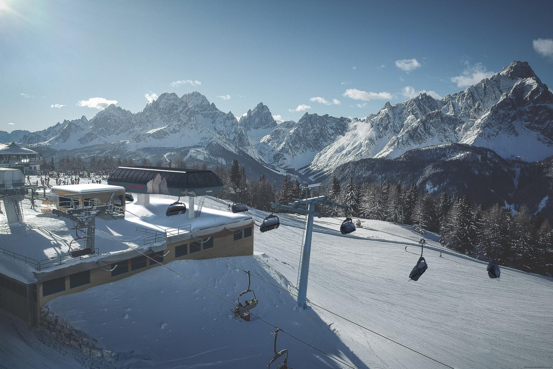 Italiens Skigebiete  setzen massiv auf moderne Seilbahnprojekte
