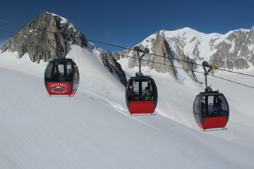 55 Jahre Mont Blanc Panoramic (Vallée-Blanche-Bahn)