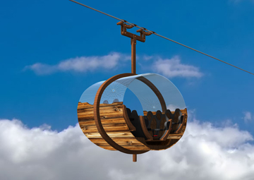 Seilbahn-Spektakel im Conny-Land