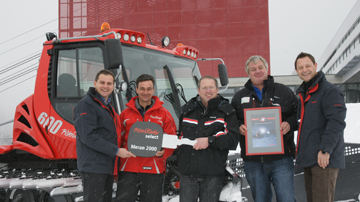 Meran 2000 spurt jetzt mit jungem PistenBully 600
