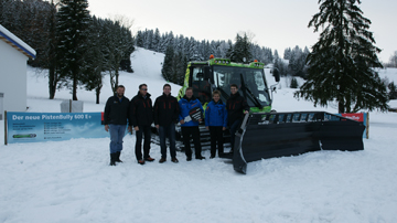 Der zweite PistenBully 600 E+ geht nach Steibis im Allgäu
