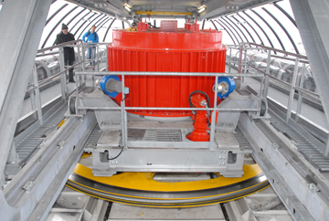 Antrieb: Kernstück der Seilbahn