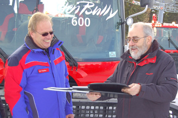 1000. PistenBully 600 an Nauderer Bergbahnen übergeben