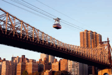 Innovatives Seilbahnsystem in New York City