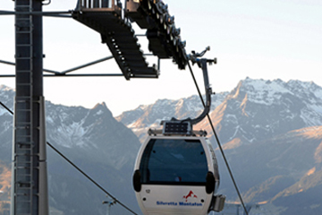 8er-Kabinenbahn Grasjoch mit Weltneuheit