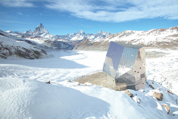 Neue Monte Rosa-Hütte SAC ist eröffnet