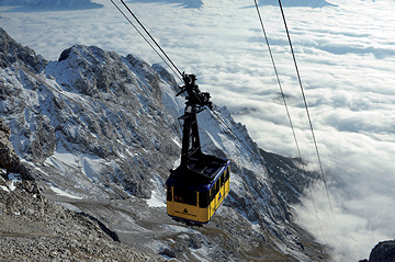 Seilwechsel am Dachstein
