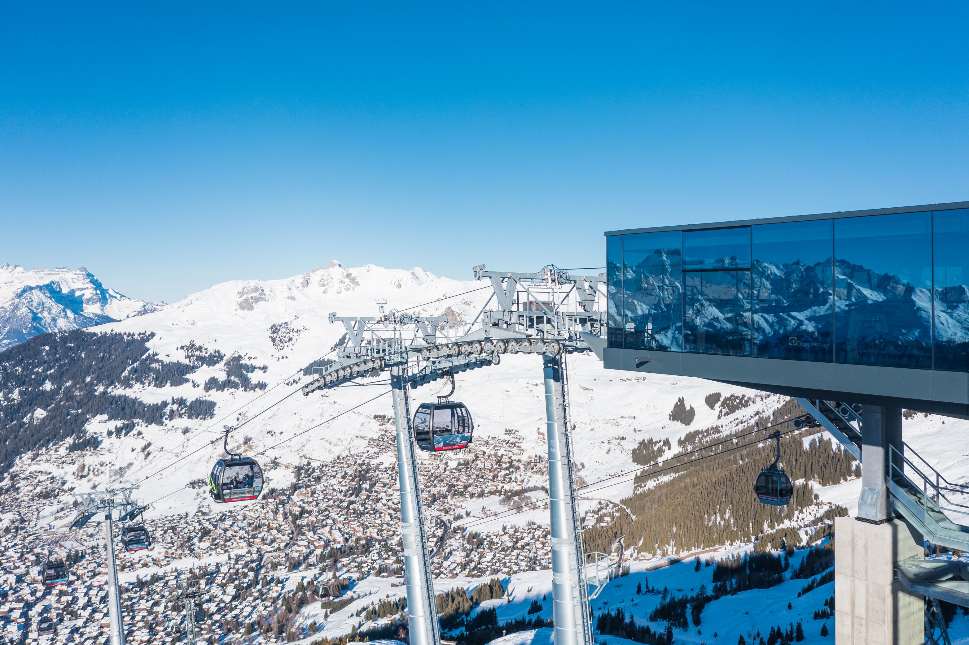 Erste D-Line in Verbier