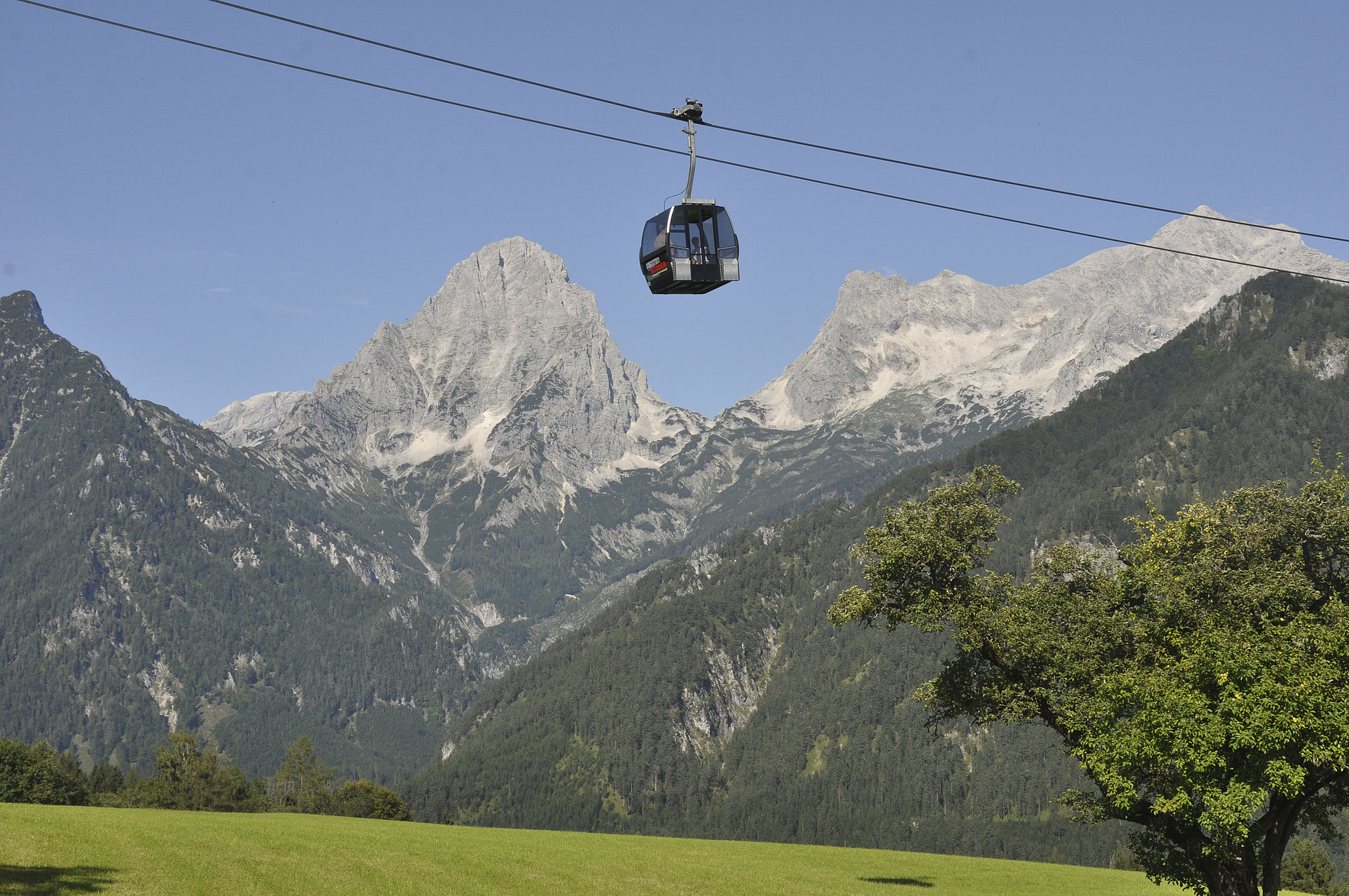 Neue 10er-Kabinenbahn in Hinterstoder