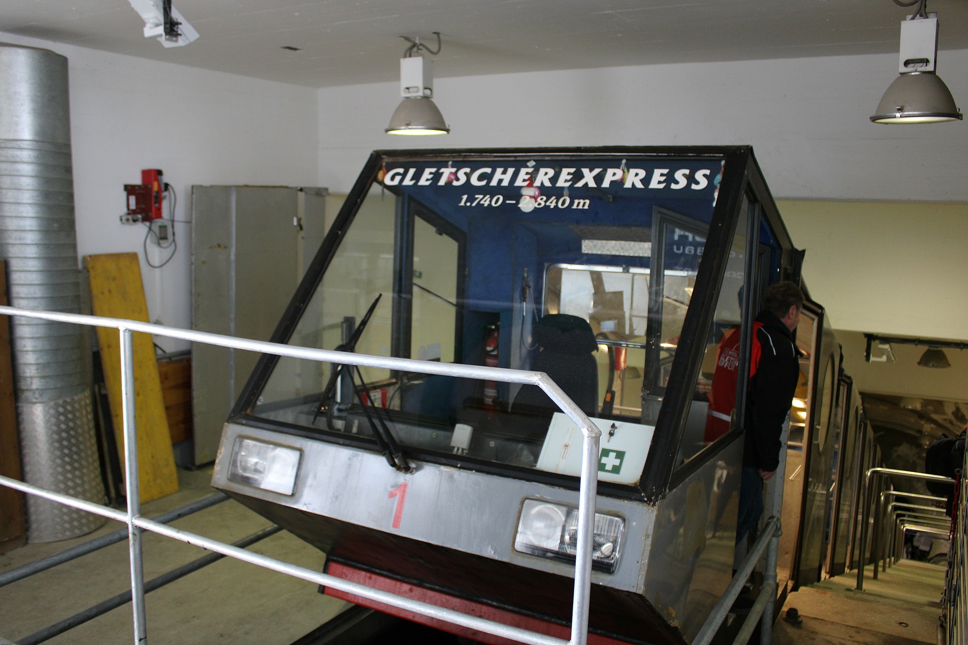 Pitztaler Gletscherexpress – das letzte Mal mit den alten Wagen