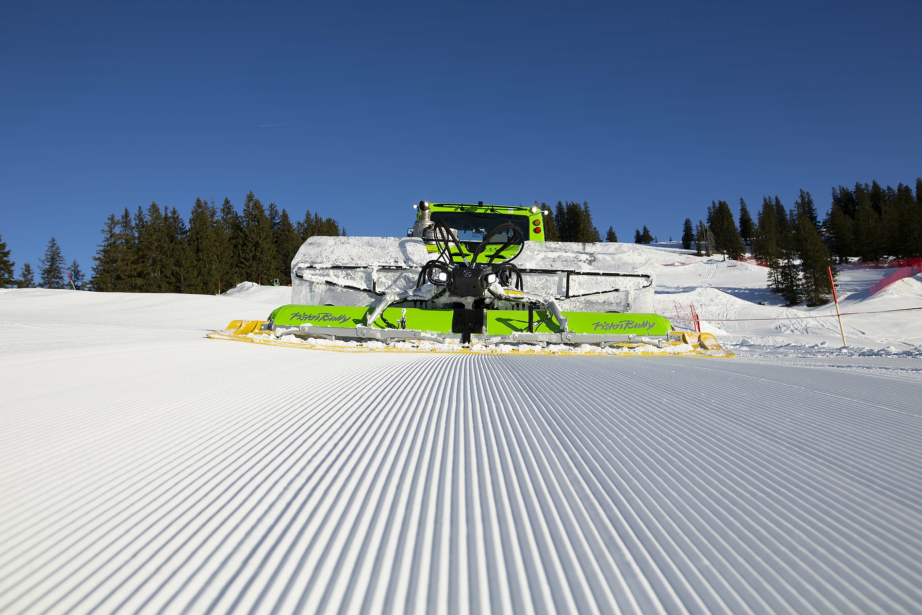 Training für Pistenfahrzeug-Fahrer direkt im Skigebiet