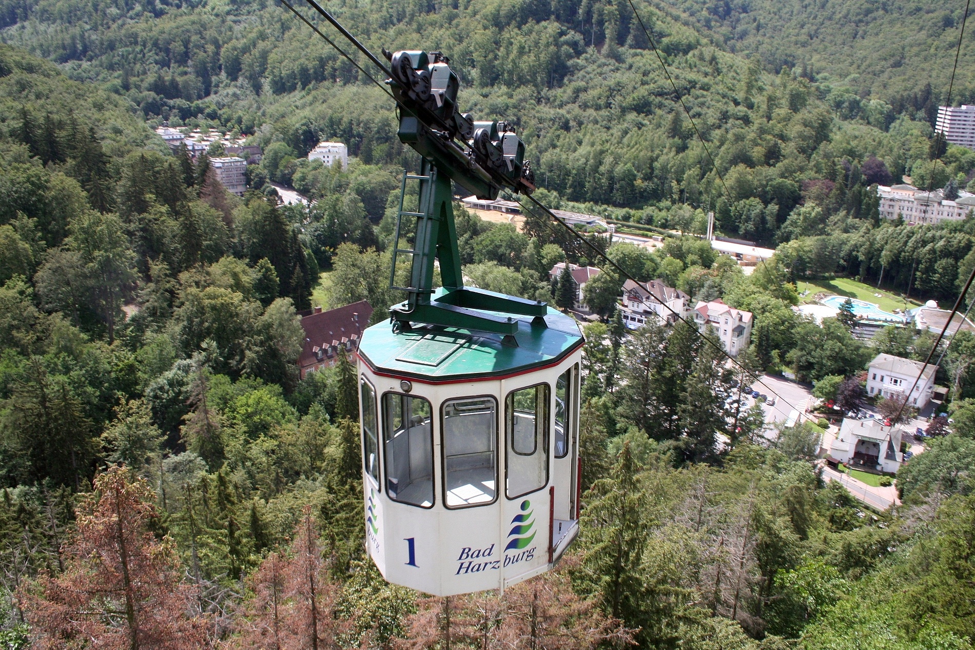Burgbergseilbahn – älteste Seilbahn Norddeutschlands