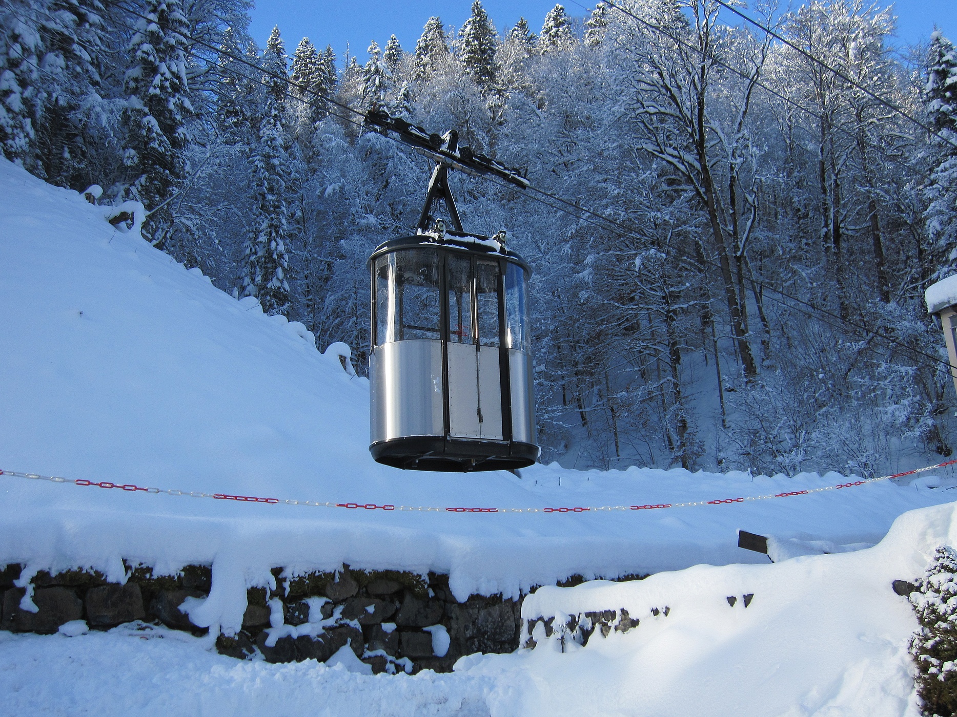 Graseckbahn – erste vollautomatische Seilbahn Deutschlands
