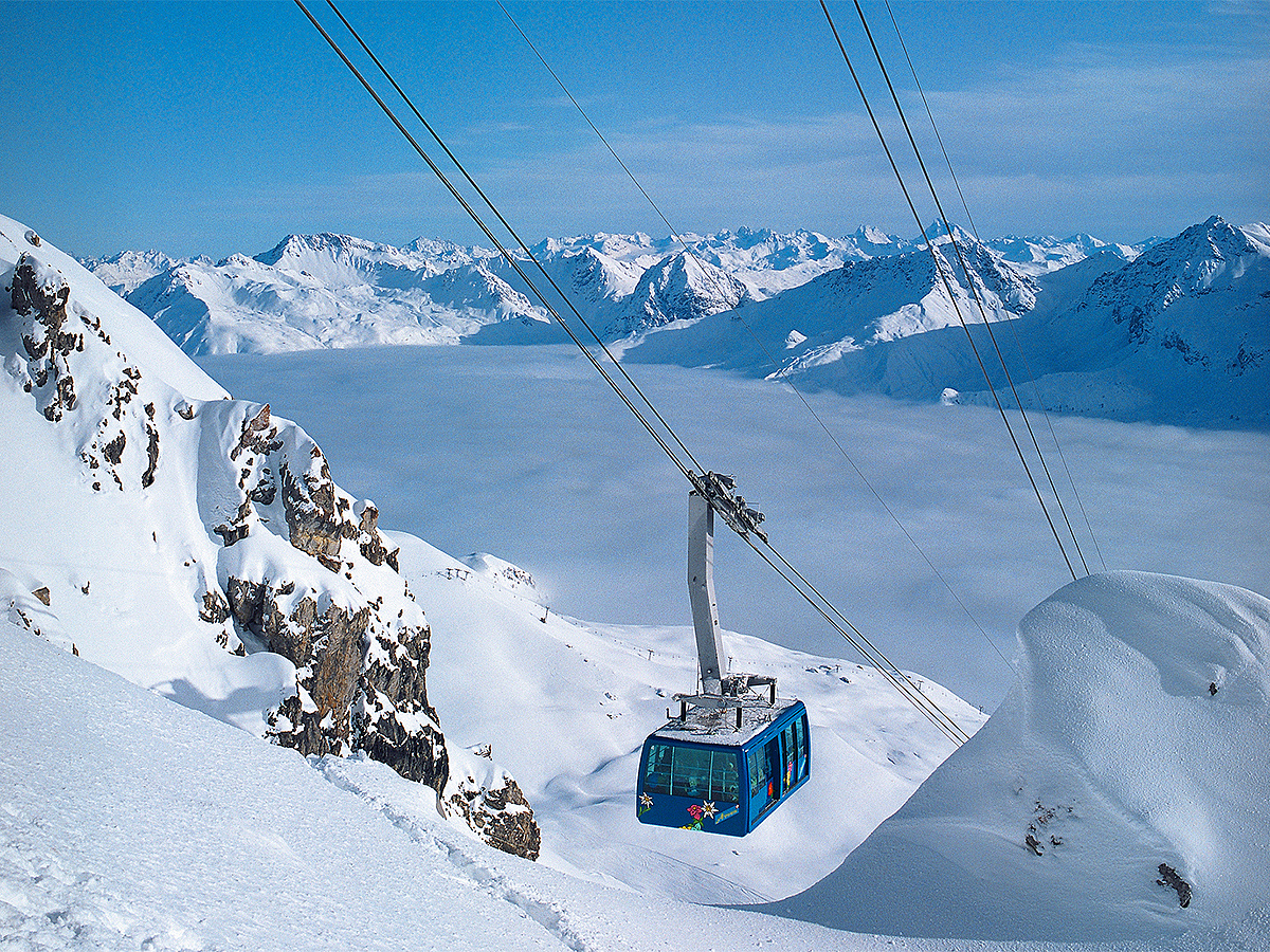 Schweizer Seilbahnen liegen im Fünf-Jahres-Schnitt
