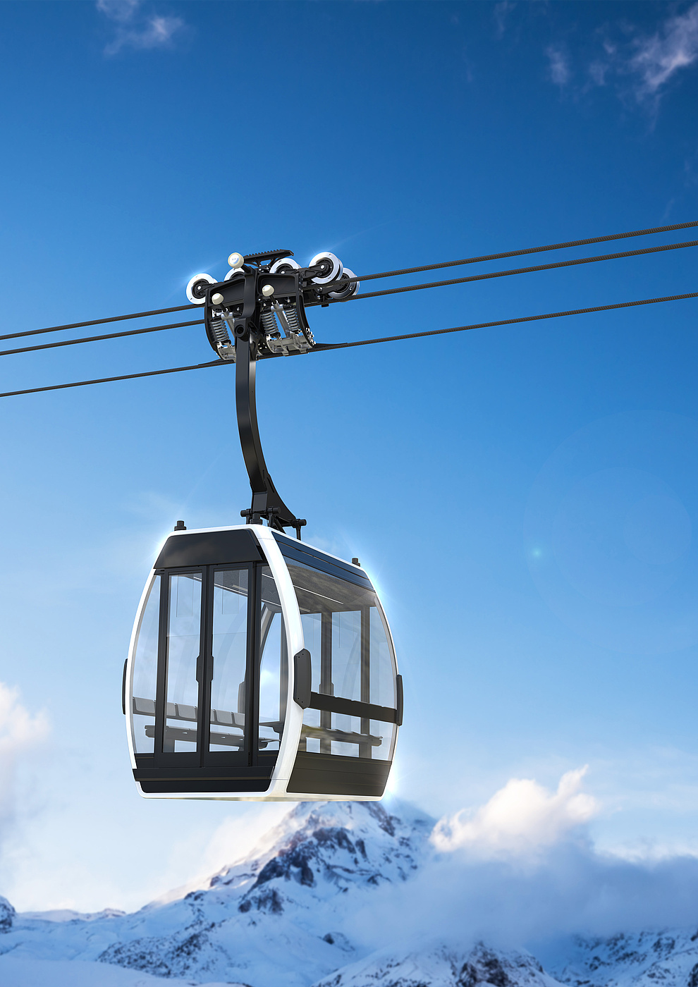 Doppelmayr präsentiert neue Seilbahntechnik auf der Interalpin