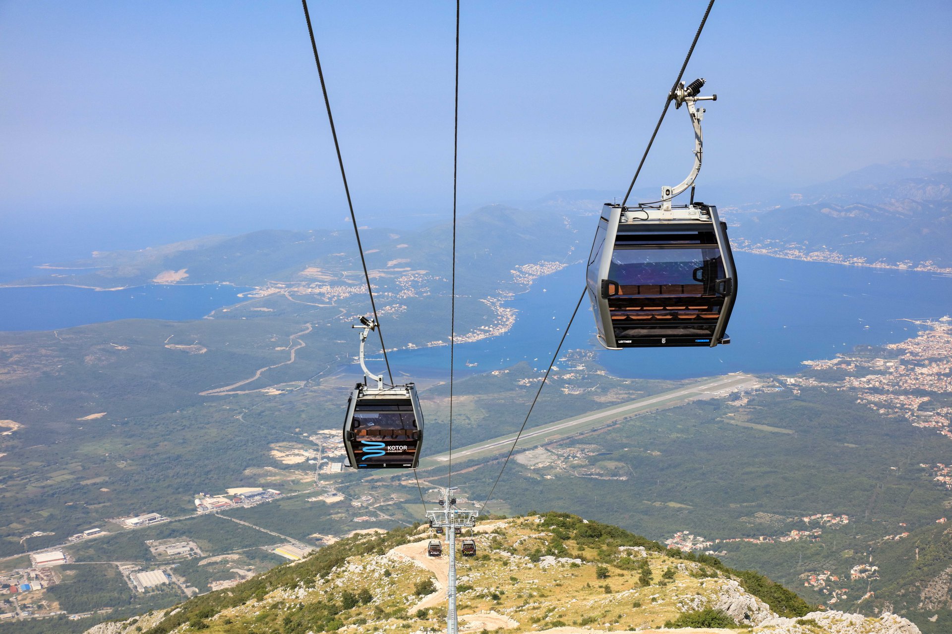 Vom Meer in die Berge: Neue 10er-Kabinenbahn in Montenegro gestartet