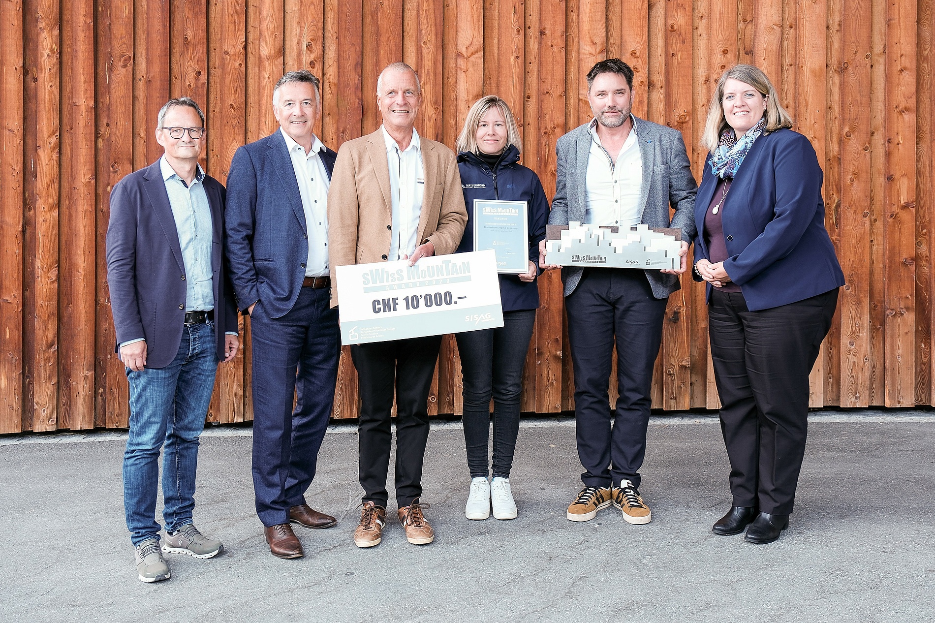 Matterhorn Alpine Crossing gewinnt Swiss Mountain Award 2023