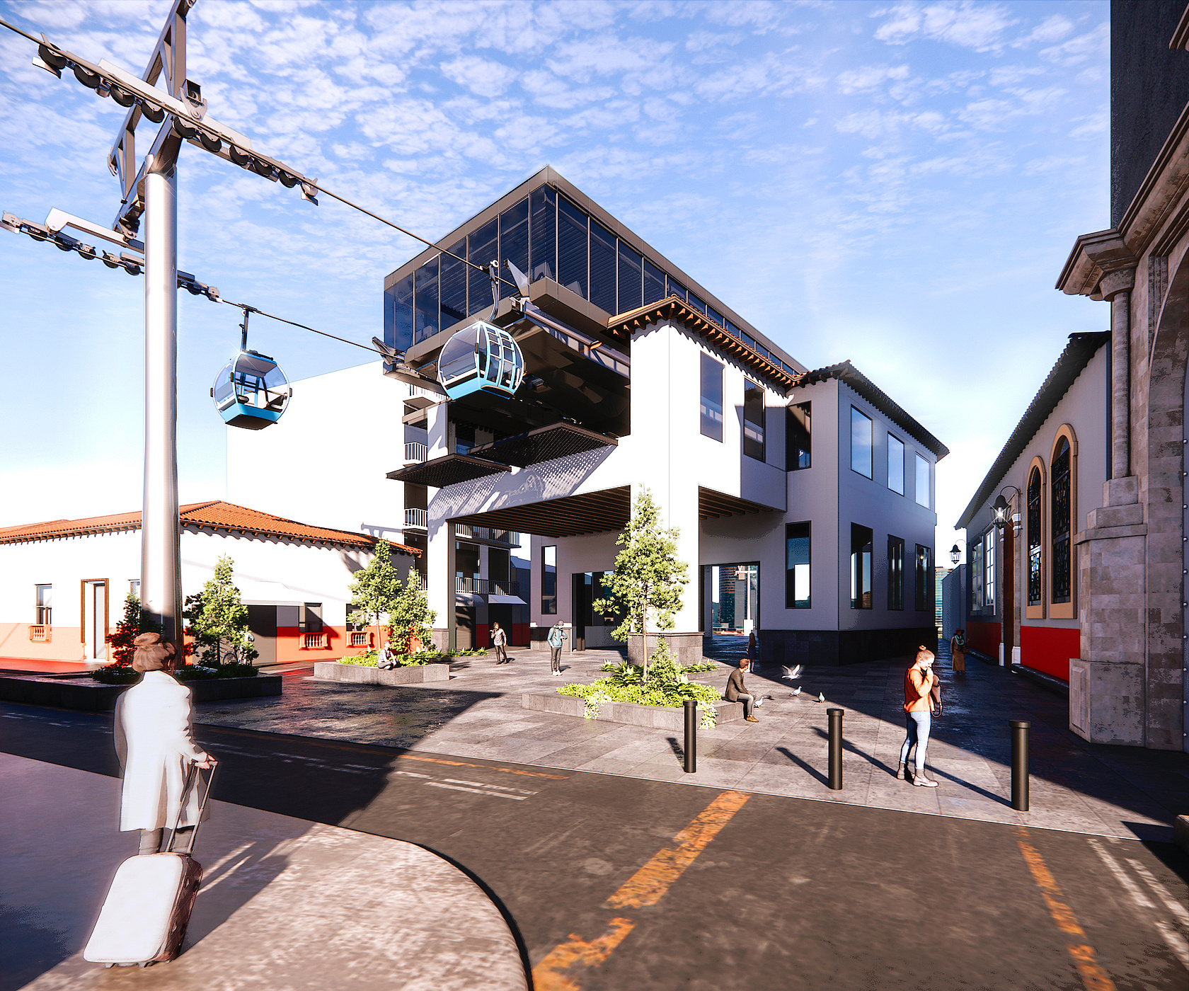 Neue 8 km lange urbane Seilbahn in Mexiko