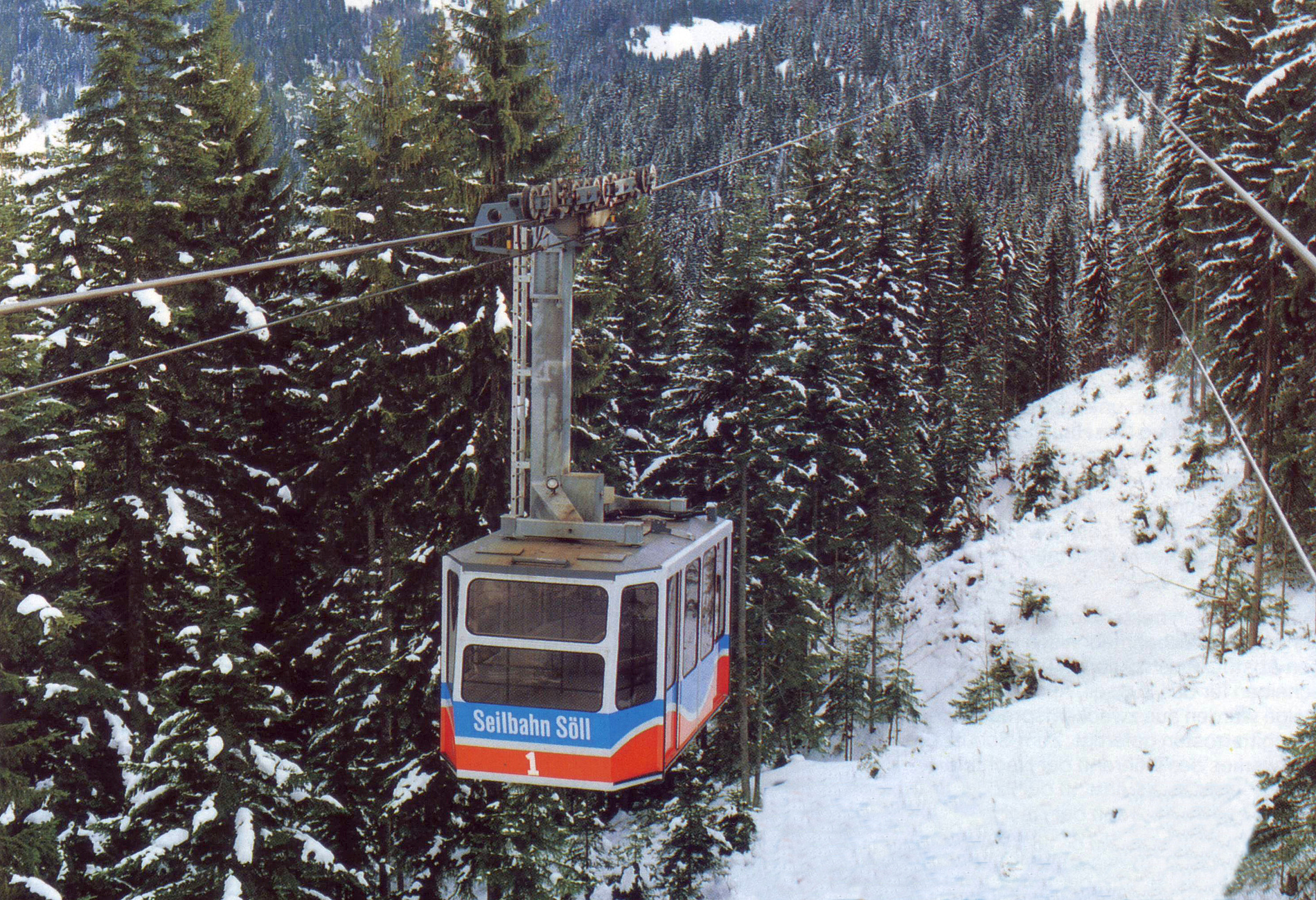 Abseilen oder Bergebahn?